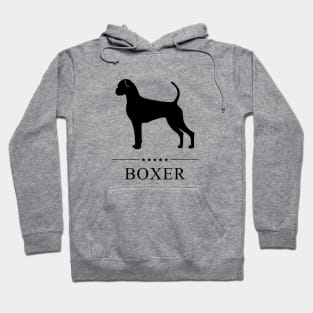 Boxer Black Silhouette Hoodie